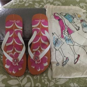 Brighton Flip Flops with Dust bag